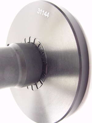 high-speed-drive housing with milled grooves